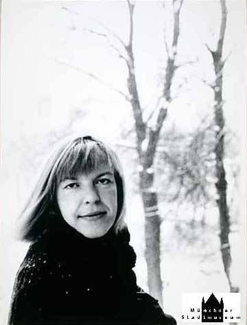 Die Schriftstellerin Ingeborg Bachmann, Fotografie, 1959