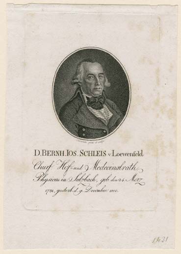 Schleis von Löwenfeld, Bernhard Joseph